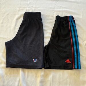 Boy’s bundle of 2pc Casual Shorts/ Size 6/ Color Black and Gray